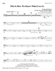 This Is How We Know What Love Is - Bassoon (Cello sub.)