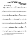 Shake Your Groove Thing - Bass
