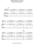 White Winter Hymnal