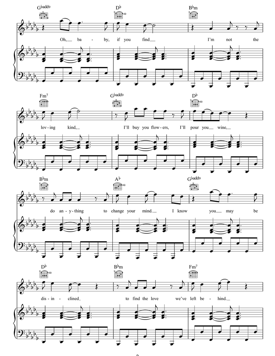 The Loving Kind The Loving Kind Acoustic Guitar scores gallery preview page 3