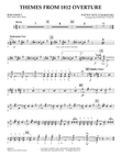 Themes from 1812 Overture - Percussion 1 mini preview