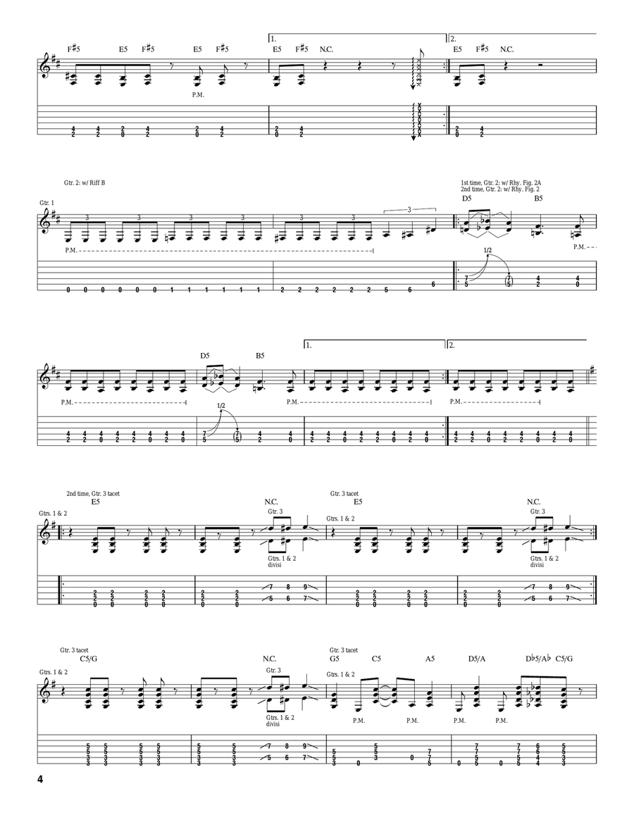 Suicide & Redemption Suicide & Redemption Acoustic Guitar scores gallery preview page 4