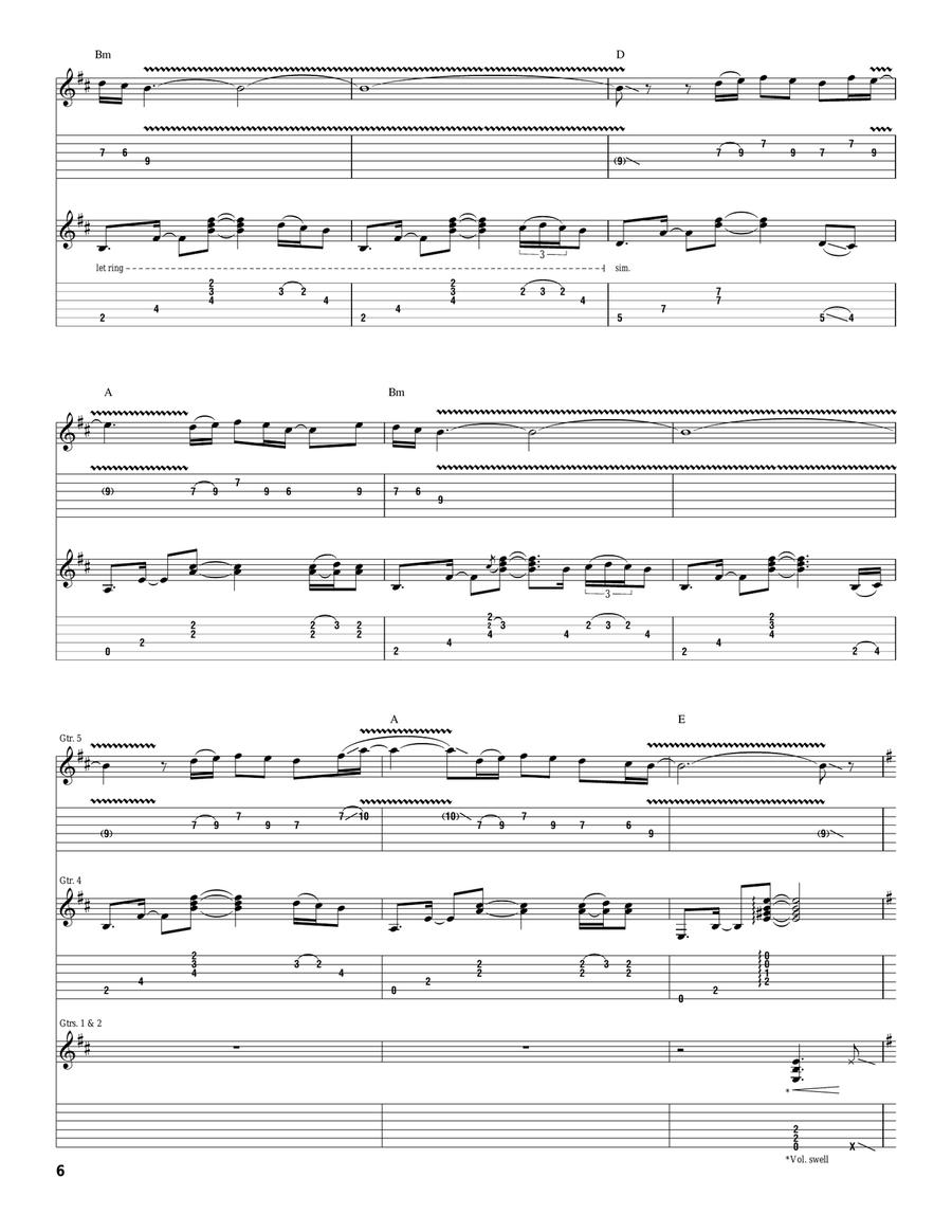 Suicide & Redemption Suicide & Redemption Acoustic Guitar scores gallery preview page 6