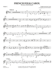 French Folk Carol - Violin 2