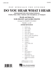 Do You Hear What I Hear - Full Score