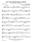 Do You Hear What I Hear - Solo Bb Clarinet
