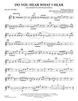 Do You Hear What I Hear - Solo Bb Trumpet