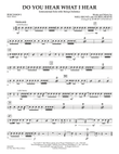 Do You Hear What I Hear - Percussion 1