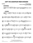Ain't No Mountain High Enough - Alto Sax 1