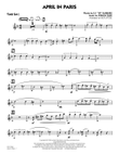 April in Paris - Tenor Sax 1