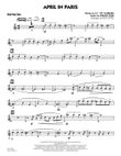 April in Paris - Baritone Sax