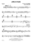 April in Paris - Trumpet 3
