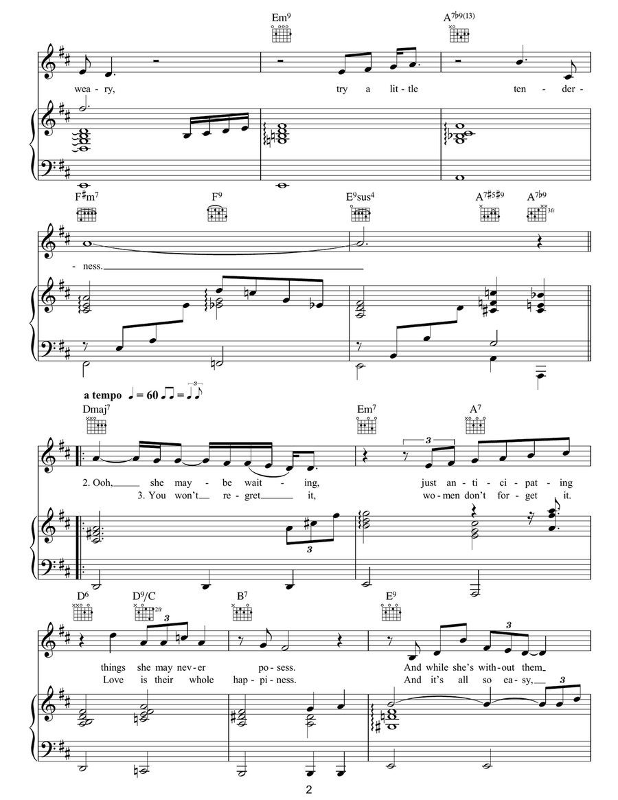 Try A Little Tenderness Guitar scores gallery preview page 2