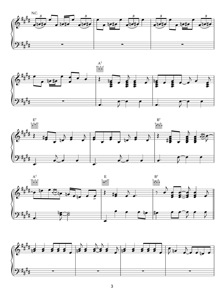 What'd I Say What'd I Say Acoustic Guitar scores gallery preview page 3