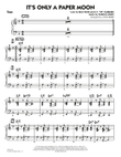 It's Only a Paper Moon - Piano