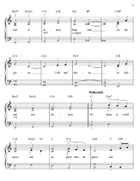If I Can't Love Her (from Beauty And The Beast: The Musical) Easy Piano scores gallery preview page 3