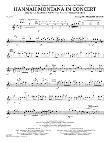 Hannah Montana in Concert - Flute