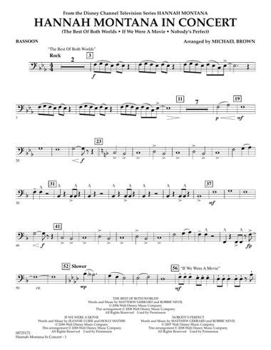 Hannah Montana in Concert - Bassoon