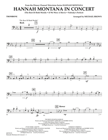 Hannah Montana in Concert - Trombone