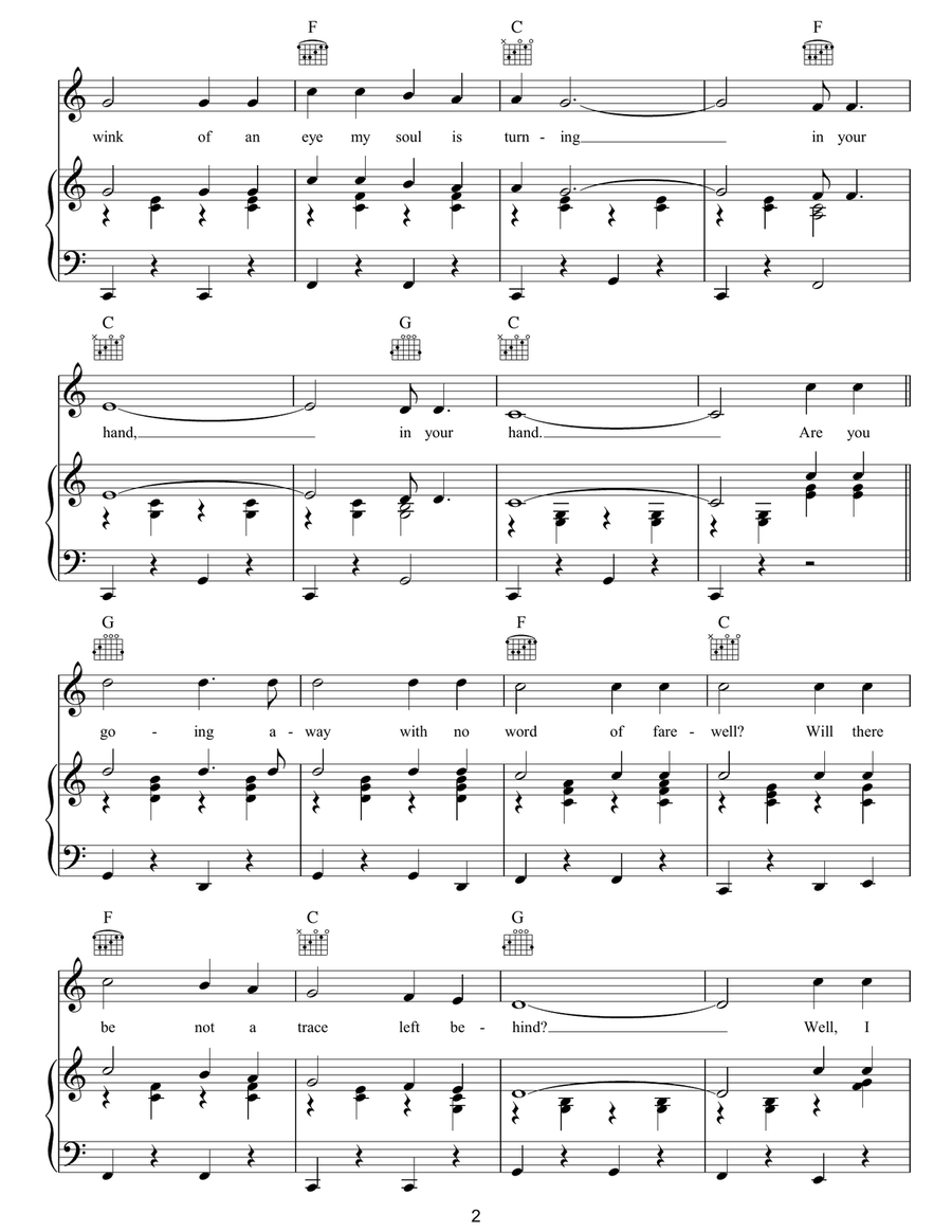 The Last Thing On My Mind Guitar scores gallery preview page 2