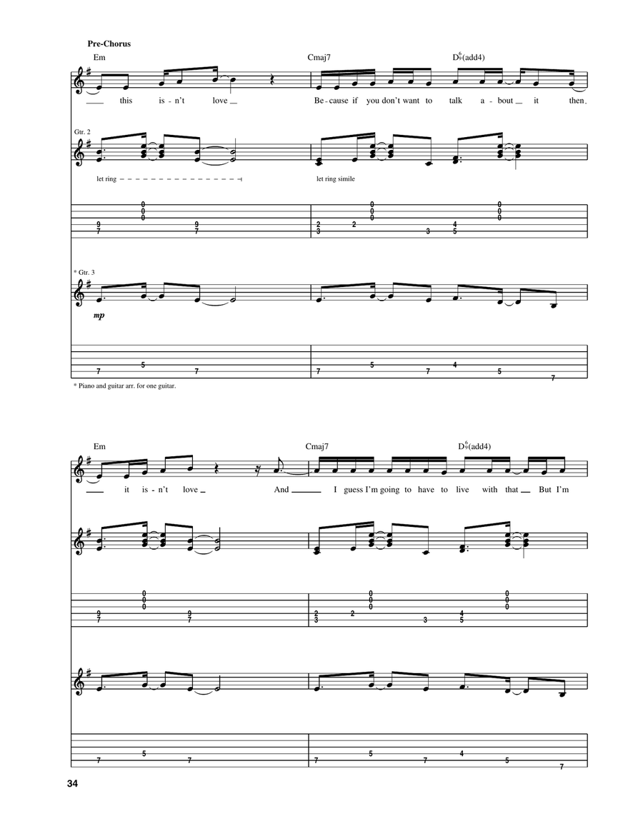 Anna Begins Anna Begins Acoustic Guitar scores gallery preview page 2