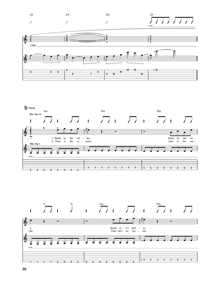 Burning For You Burning For You Acoustic Guitar scores gallery preview page 2