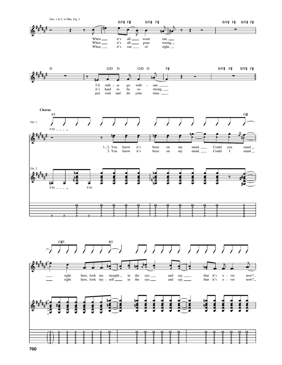Over Now Over Now Acoustic Guitar scores gallery preview page 2