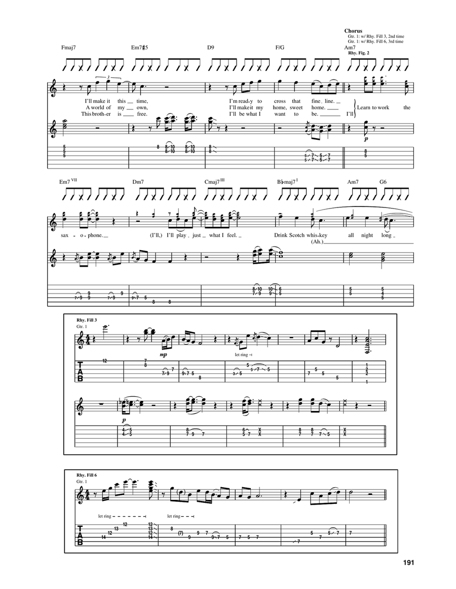 Deacon Blues Deacon Blues Acoustic Guitar scores gallery preview page 4