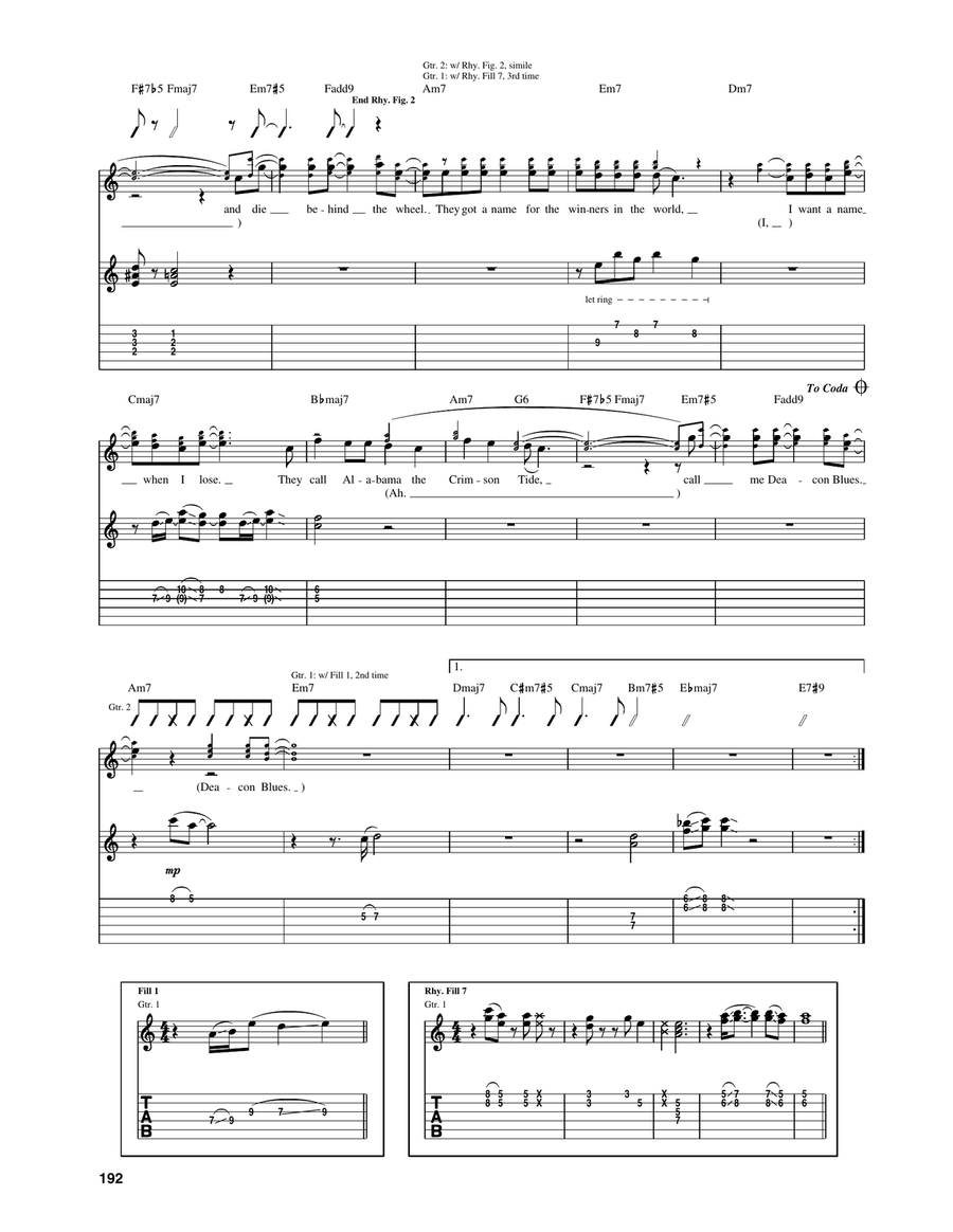 Deacon Blues Deacon Blues Acoustic Guitar scores gallery preview page 5