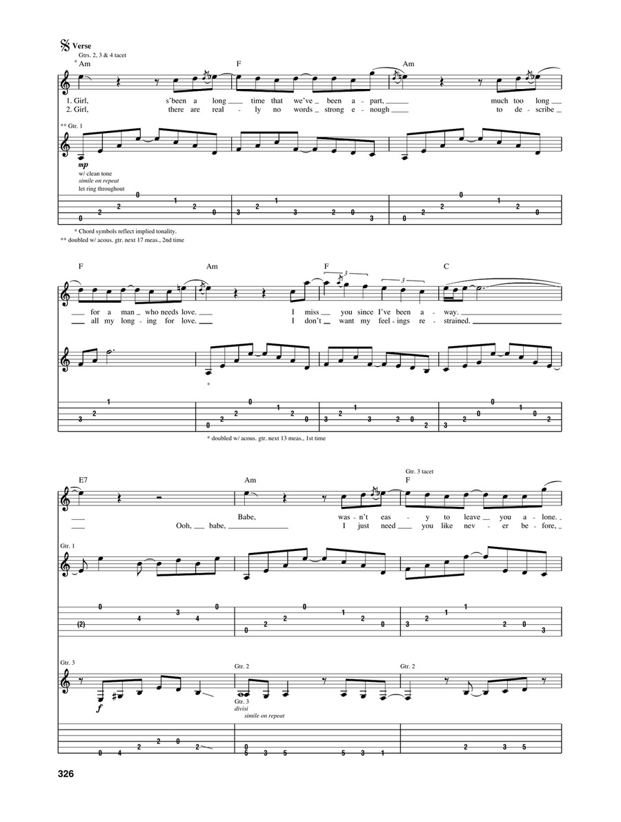 No One Like You No One Like You Acoustic Guitar scores gallery preview page 3