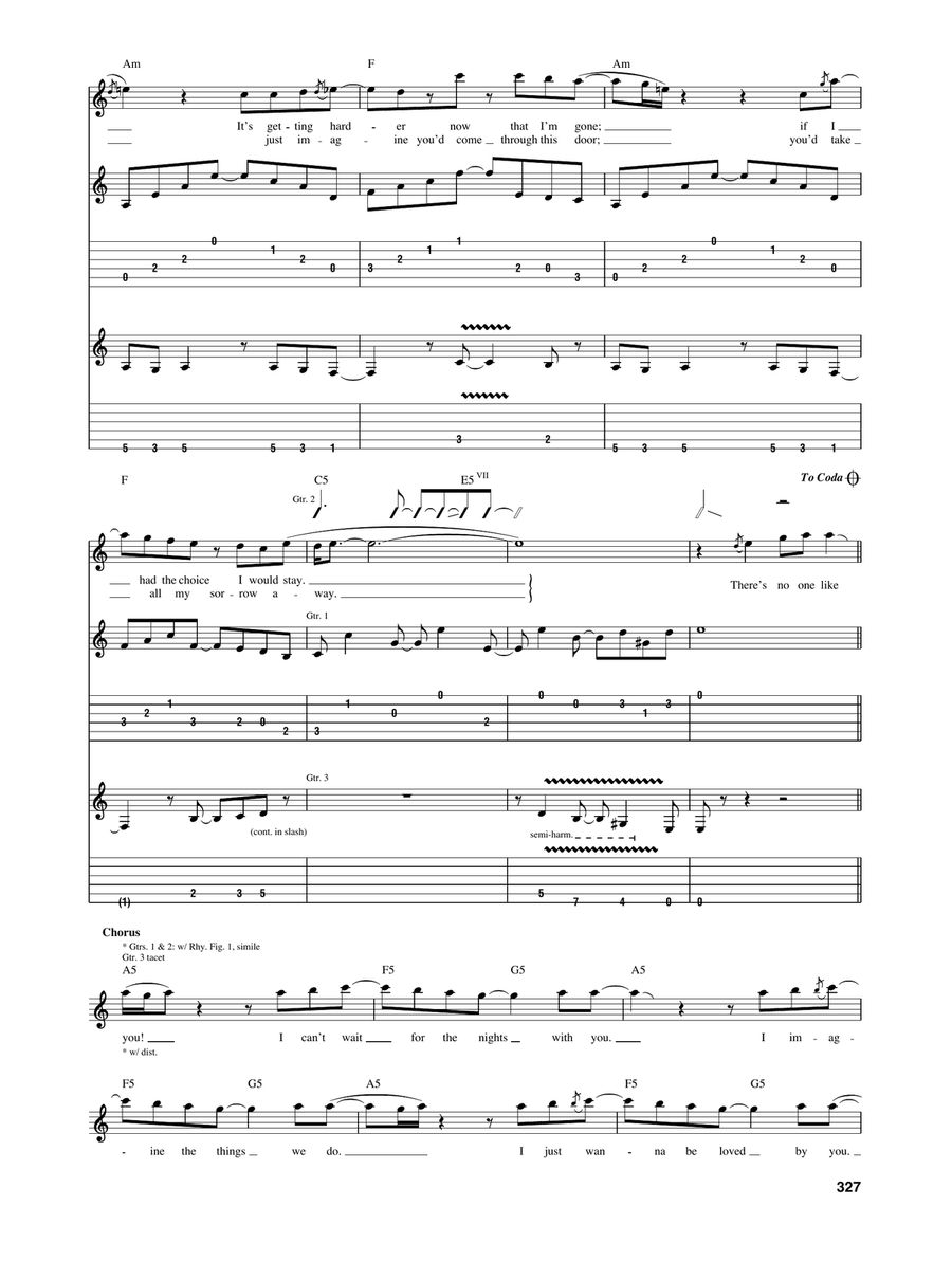 No One Like You No One Like You Acoustic Guitar scores gallery preview page 4