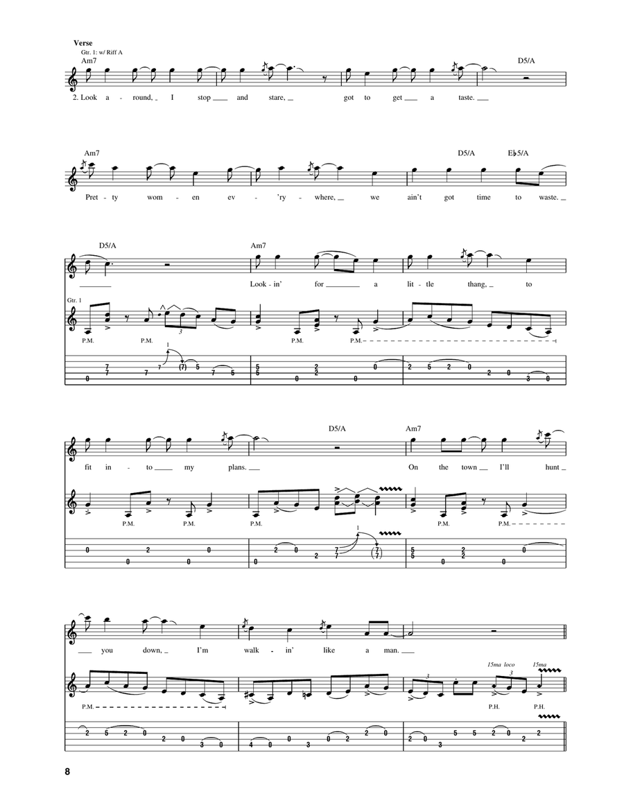 Addicted To That Rush Addicted To That Rush Acoustic Guitar scores gallery preview page 5