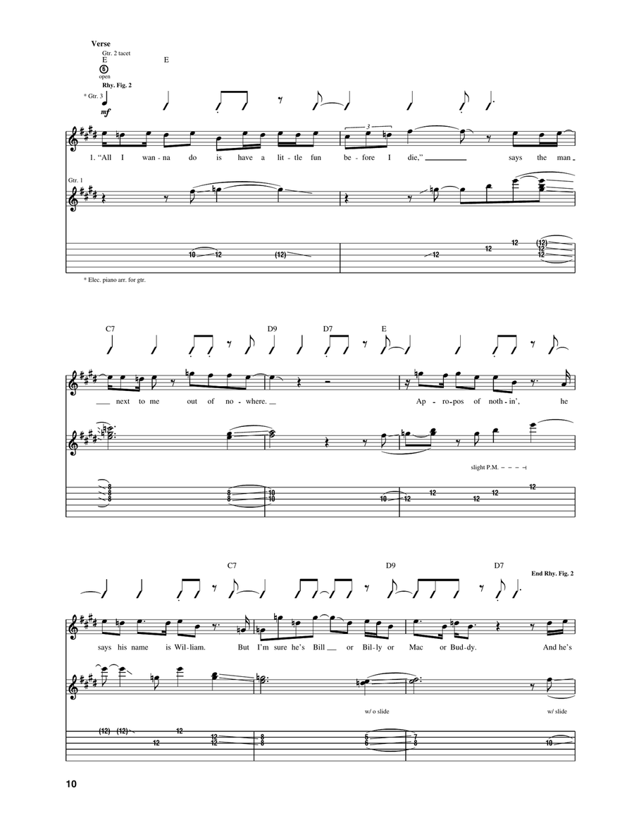 All I Wanna Do All I Wanna Do Acoustic Guitar scores gallery preview page 2