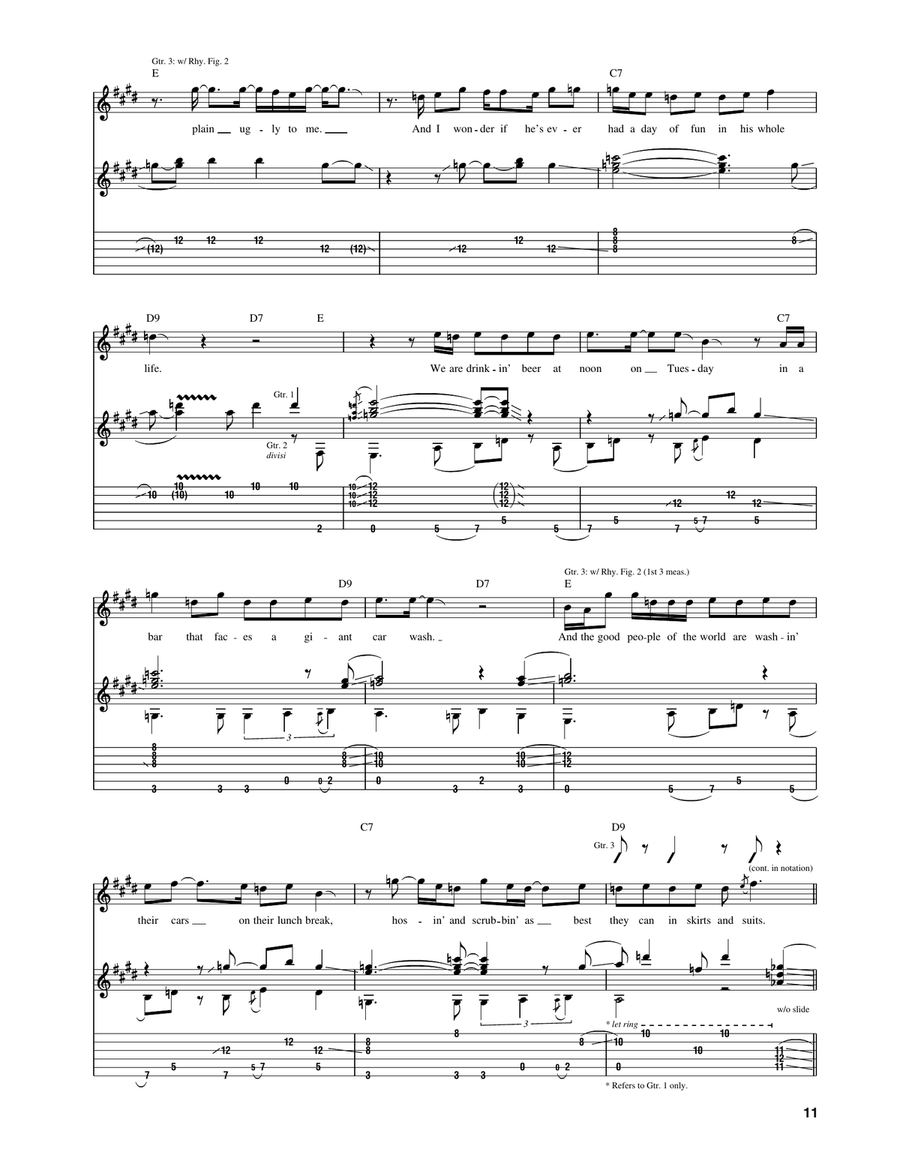 All I Wanna Do All I Wanna Do Acoustic Guitar scores gallery preview page 3