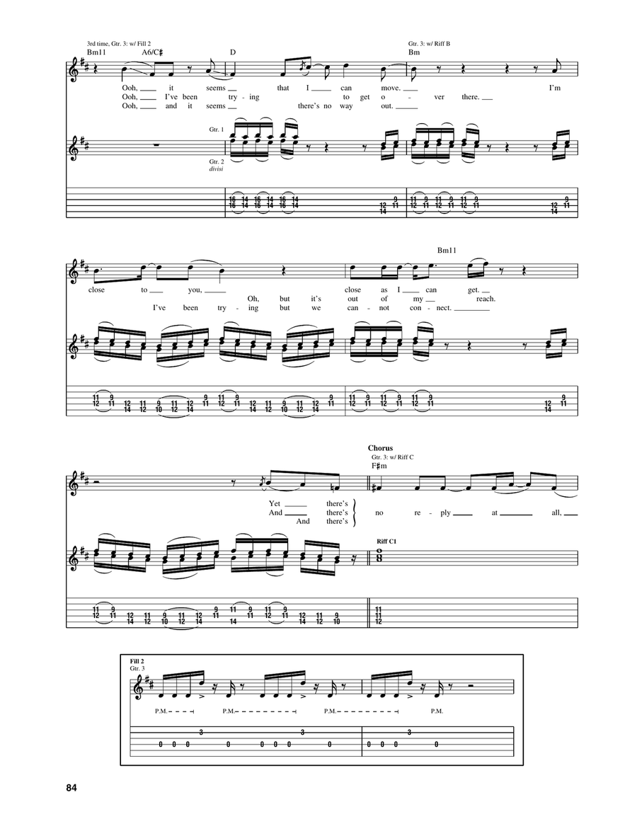 No Reply At All Acoustic Guitar scores gallery preview page 5