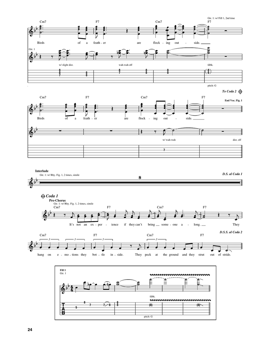 Birds Of A Feather Birds Of A Feather Acoustic Guitar scores gallery preview page 3