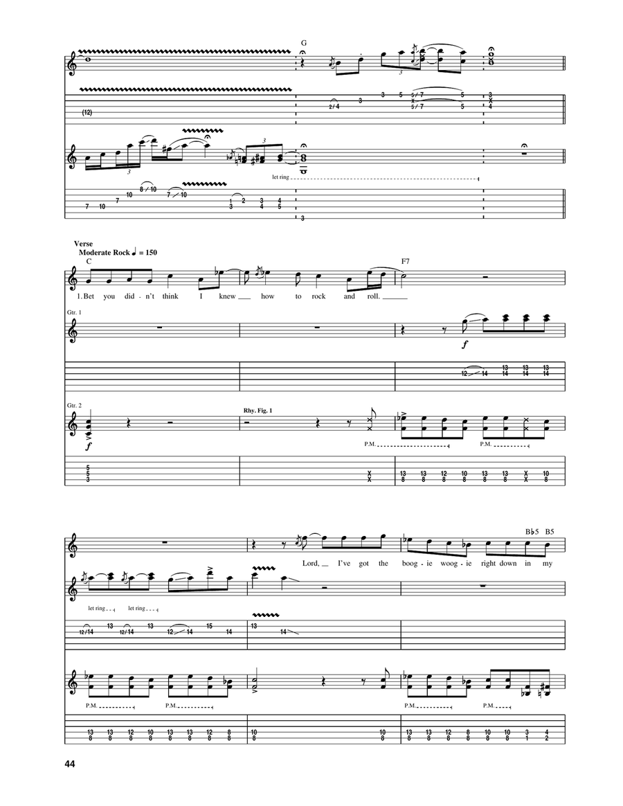 Blues Power Blues Power Acoustic Guitar scores gallery preview page 2