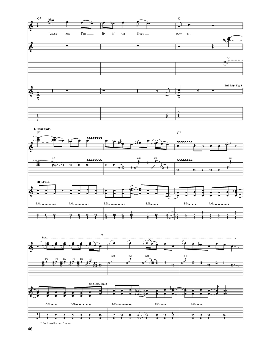 Blues Power Blues Power Acoustic Guitar scores gallery preview page 4