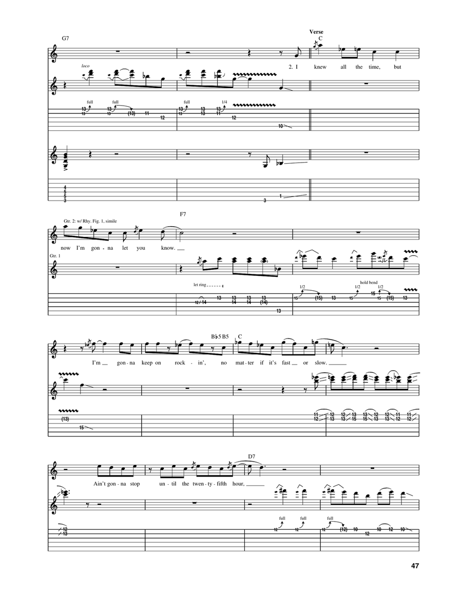 Blues Power Blues Power Acoustic Guitar scores gallery preview page 5