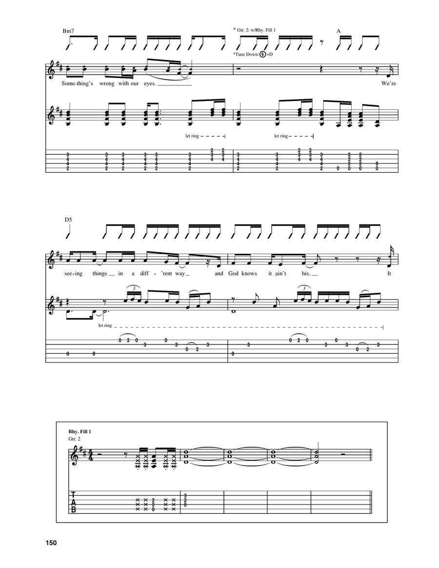 Livin' On The Edge Livin' On The Edge Acoustic Guitar scores gallery preview page 2