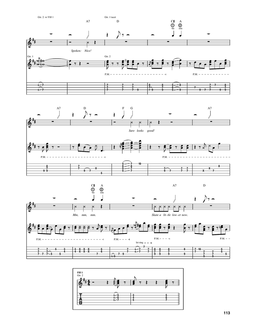 Hey Nineteen Acoustic Guitar scores gallery preview page 5