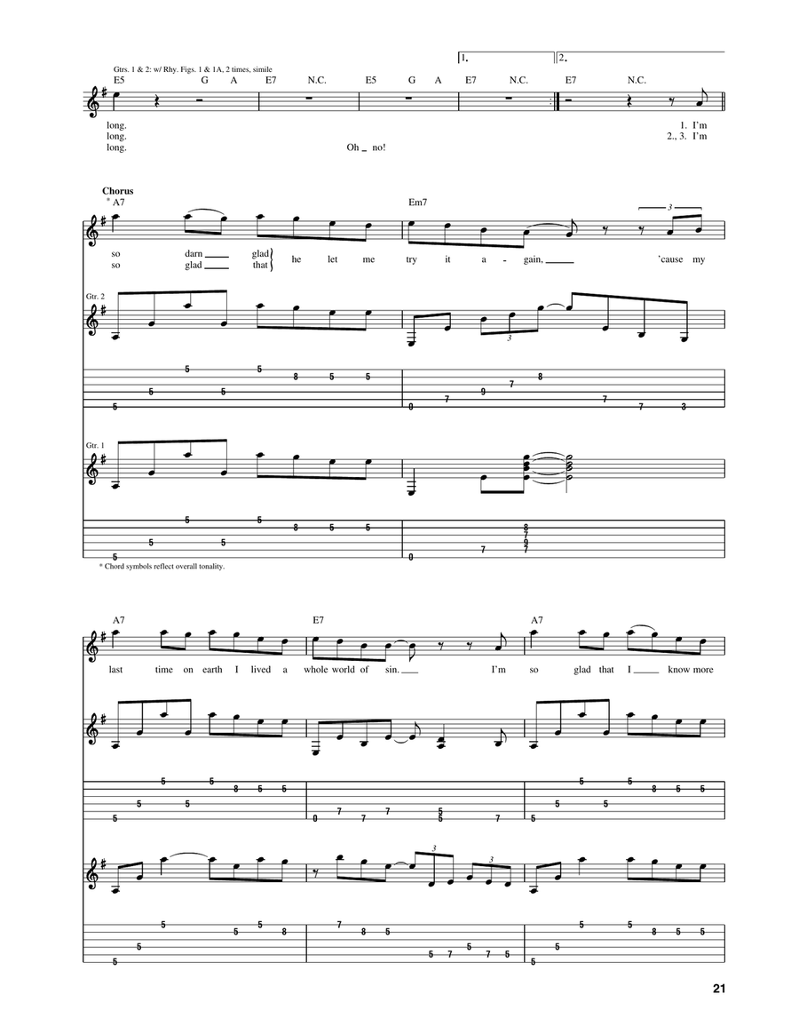 Higher Ground Higher Ground Acoustic Guitar scores gallery preview page 2