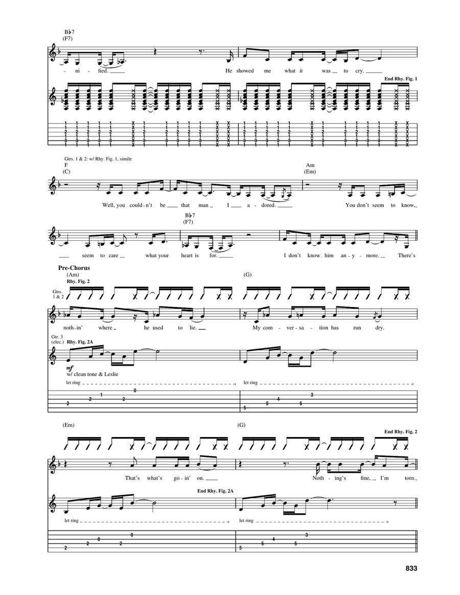 Torn Torn Acoustic Guitar scores gallery preview page 2