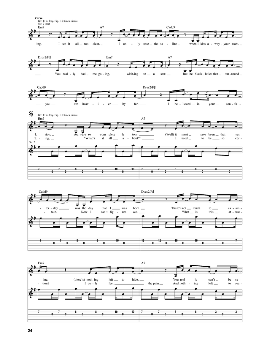 Barely Breathing Barely Breathing Acoustic Guitar scores gallery preview page 2