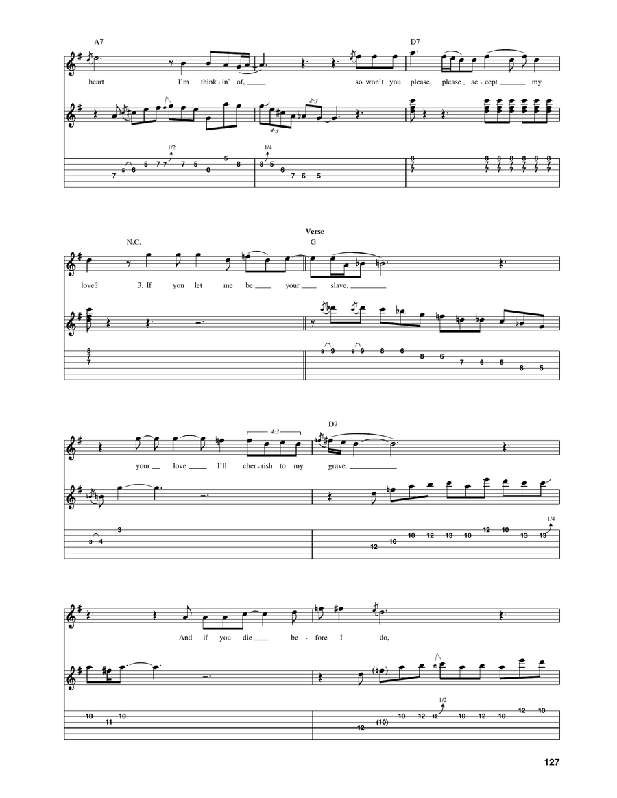 Please Accept My Love Please Accept My Love Acoustic Guitar scores gallery preview page 3