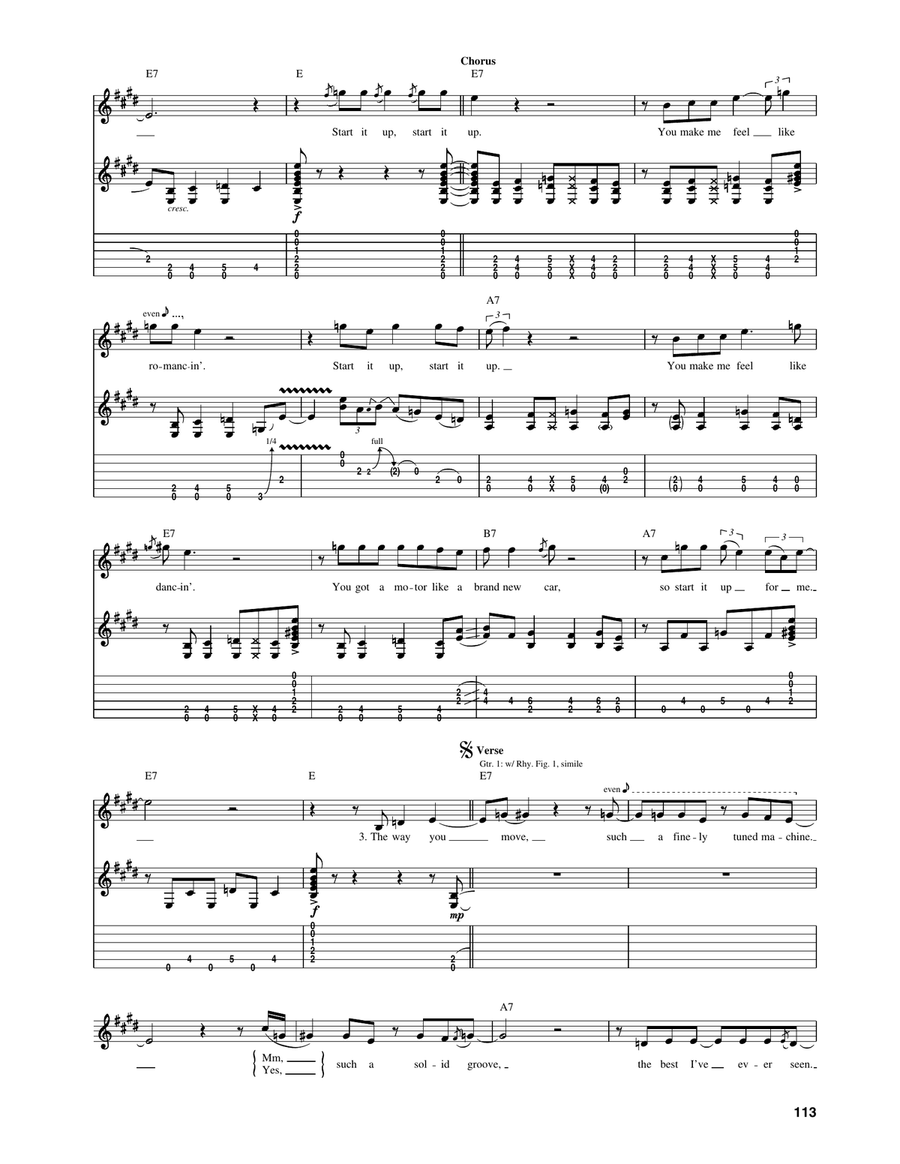 Start It Up Start It Up Acoustic Guitar scores gallery preview page 2