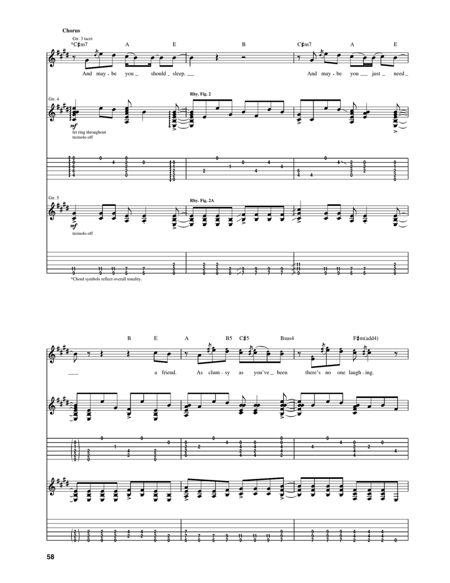 Clumsy Clumsy Acoustic Guitar scores gallery preview page 5
