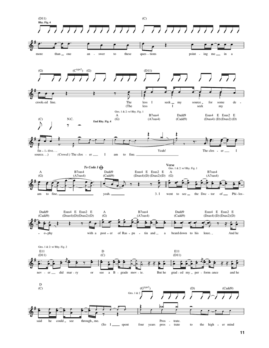 Closer To Fine Closer To Fine Acoustic Guitar scores gallery preview page 3