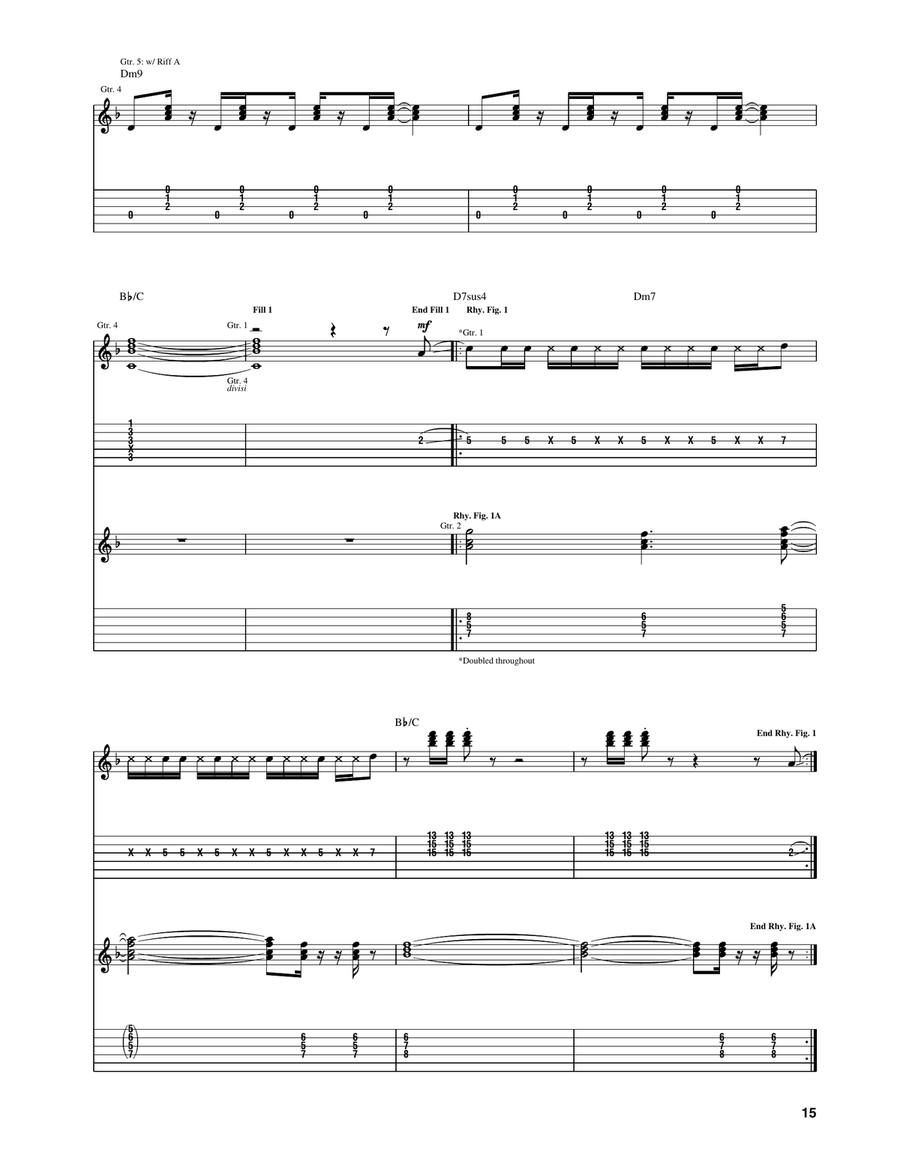 Boogie Oogie Oogie Boogie Oogie Oogie Acoustic Guitar scores gallery preview page 2