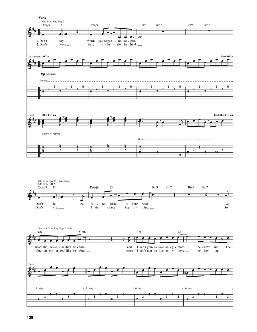 Eye In The Sky Eye In The Sky Acoustic Guitar scores gallery preview page 4
